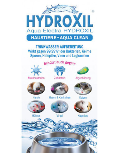 "HYDROXIL ""HAUSTIERE - AQUA CLEAN"" 1,0l - VPE 1"