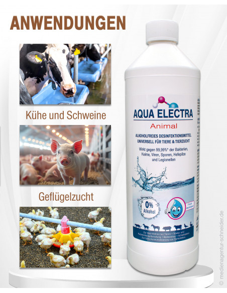 AQUA ELECTRA Animal - Bauernhof -1 Liter