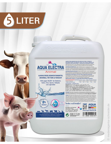 AQUA ELECTRA Animal - Bauernhof - 5 Liter