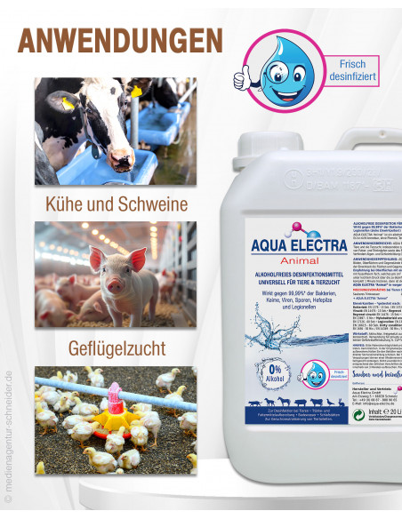 AQUA ELECTRA Animal - Bauernhof - 20 Liter