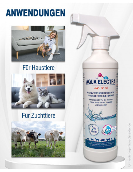 AQUA ELECTRA Animal - Haustiere - 0,5 Liter
