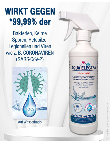 AQUA ELECTRA Animal - Haustiere - 0,5 Liter