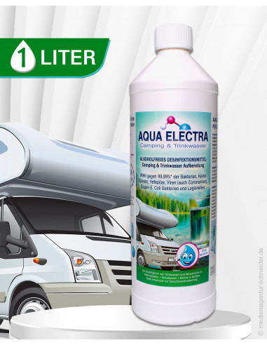 AQUA ELECTRA Camping & Trinkwasser - 1 Liter