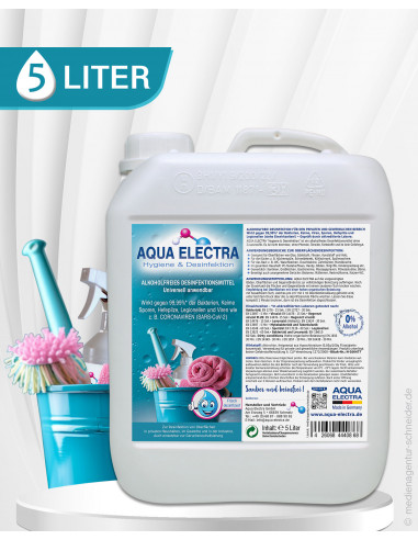 AQUA ELECTRA Hygiene & Desinfektion - 5 Liter