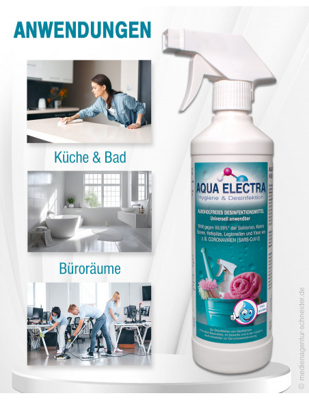 AQUA ELECTRA Hygiene & Desinfektion - 0,5 Liter