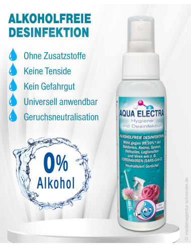 AQUA ELECTRA Hygiene & Desinfektion - 0,1 Liter