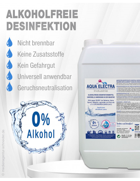 AQUA ELECTRA Industrie - 6 Liter
