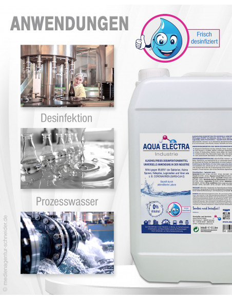 AQUA ELECTRA Industrie - 6 Liter