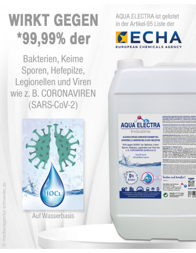 AQUA ELECTRA Industrie - 6 Liter