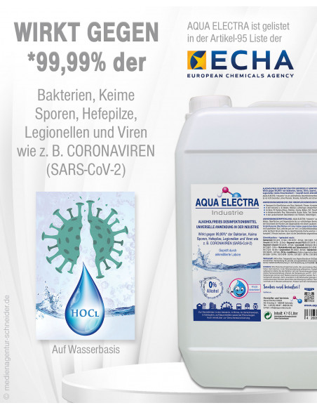 AQUA ELECTRA Industrie - 6 Liter