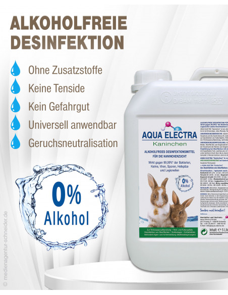 AQUA ELECTRA - Kaninchen - 5 Liter