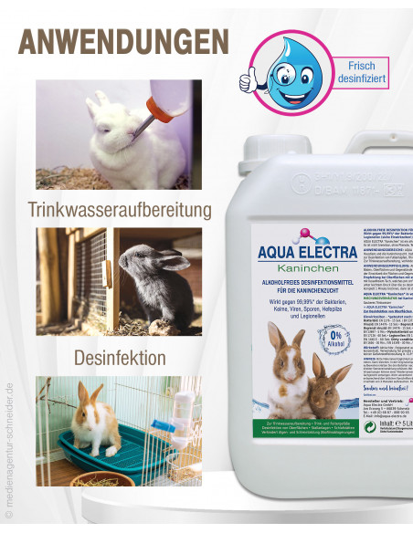 AQUA ELECTRA - Kaninchen - 5 Liter