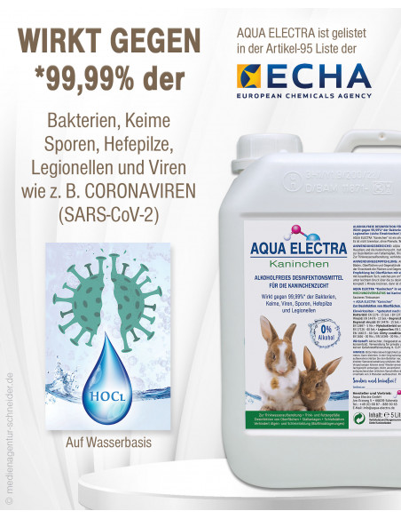 AQUA ELECTRA - Kaninchen - 5 Liter