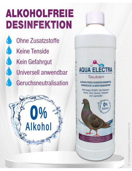 AQUA ELECTRA - Tauben - 1 Liter