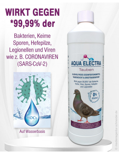 AQUA ELECTRA - Tauben - 1 Liter