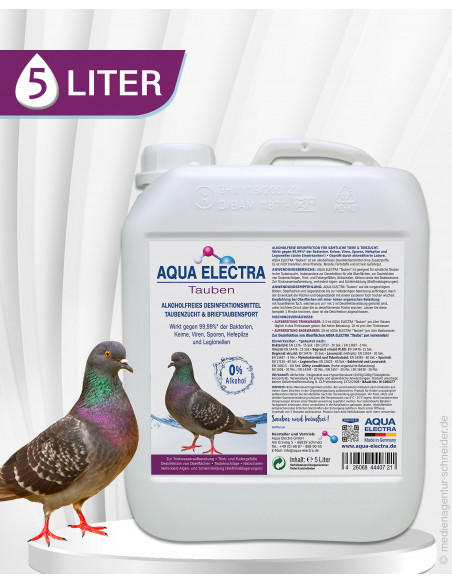 AQUA ELECTRA - Tauben - 5 Liter