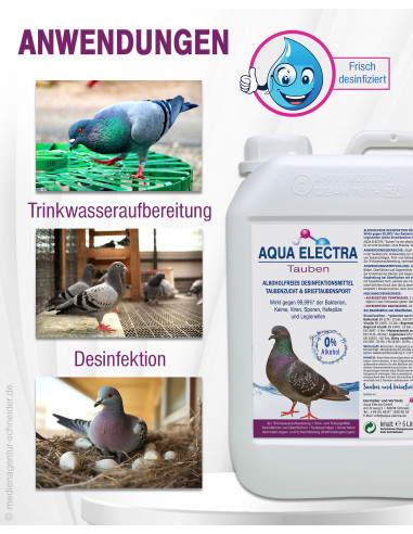 AQUA ELECTRA - Tauben - 5 Liter